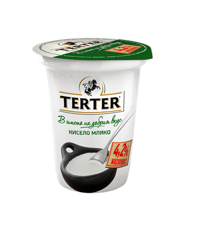 КИСЕЛО МЛЯКО ТЕРТЕР 4,2% 400ГР